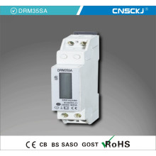 DRM35SA Moniteur monophasé DIN-Rail Watt-Hour Meter